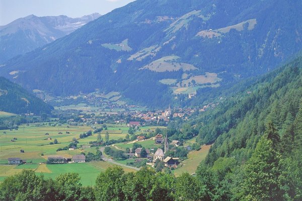 Blick auf Obervellach
