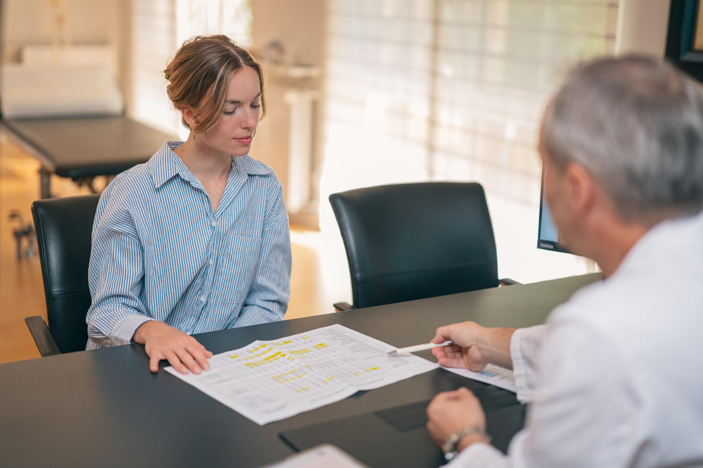 A clinic, not a spa, Diagnostics meet tradition.